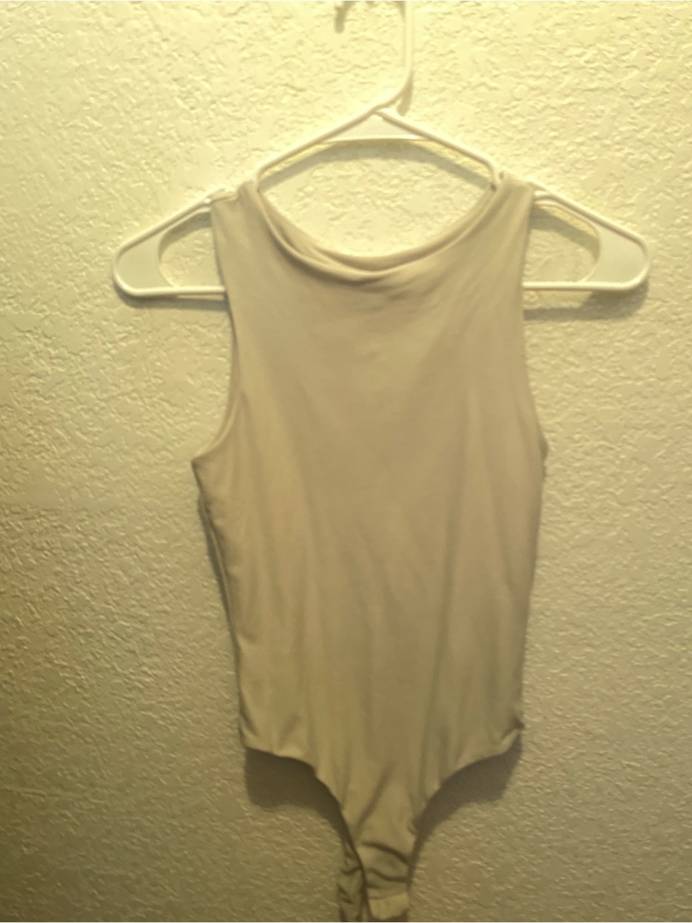 Sincerely Jules Sleeveless High Neck Bodysuit - Cream